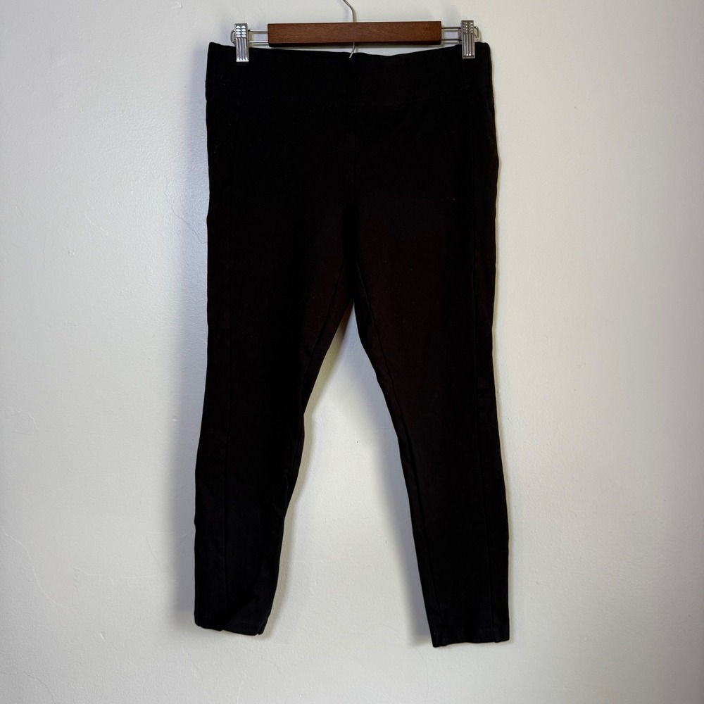 LOFT High Rise Ponte Slim Fit Leggings Size Medium Black